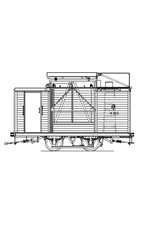 MBT 20.76.002 goods wagons and work wagons NZHVM; NZH C160-163, NZH CY1-4, NZH HY20, H251 and H202