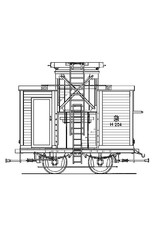 MBT 20.76.004 werkmaterieel NZH; H202-204, N10-12; voor spoor I