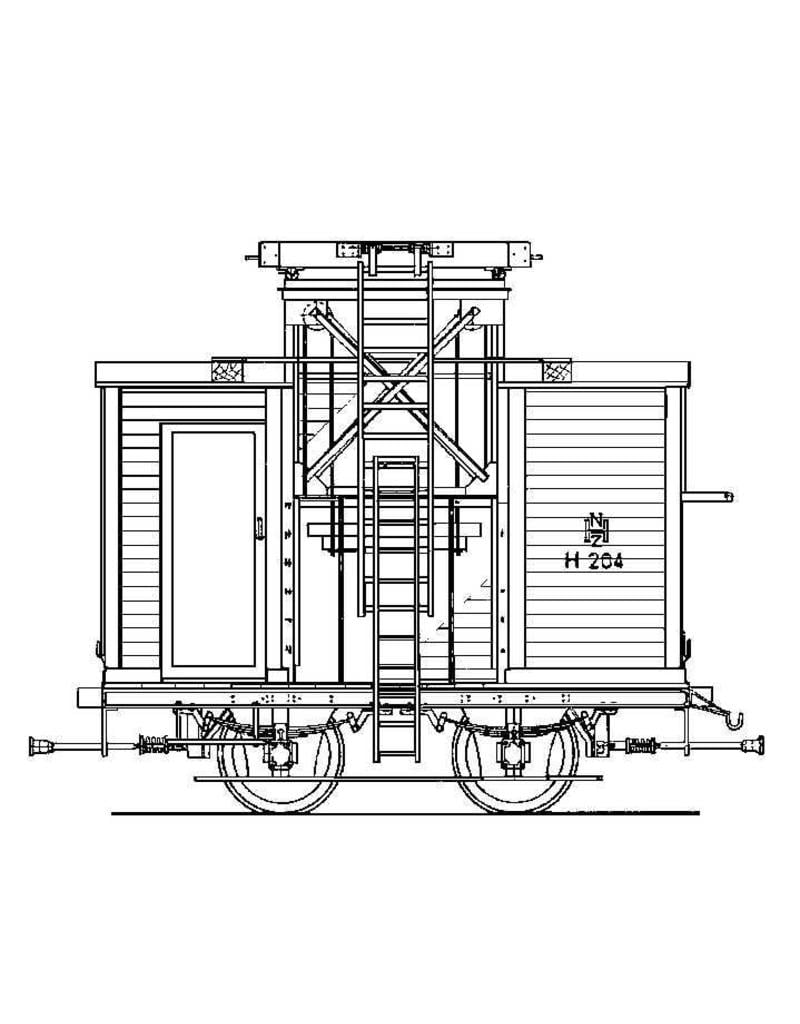 MBT 20.76.004 Arbeitsmaterial NZH; H202-204, N10-12; für Spur I