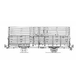 MBT 20.76.007 offener Güterwagen NCS/SS/NS 21-25; Zuiderzeetramweg; für Spur 0