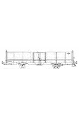MBT 20.76.009 open goederenwagen NCS/SS/NS 46-50; Zuiderzeetramweg; voor spoor 0