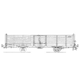 NVM 20.76.009 open goederenwagen NCS/SS/NS 46-50; Zuiderzeetramweg; voor spoor 0