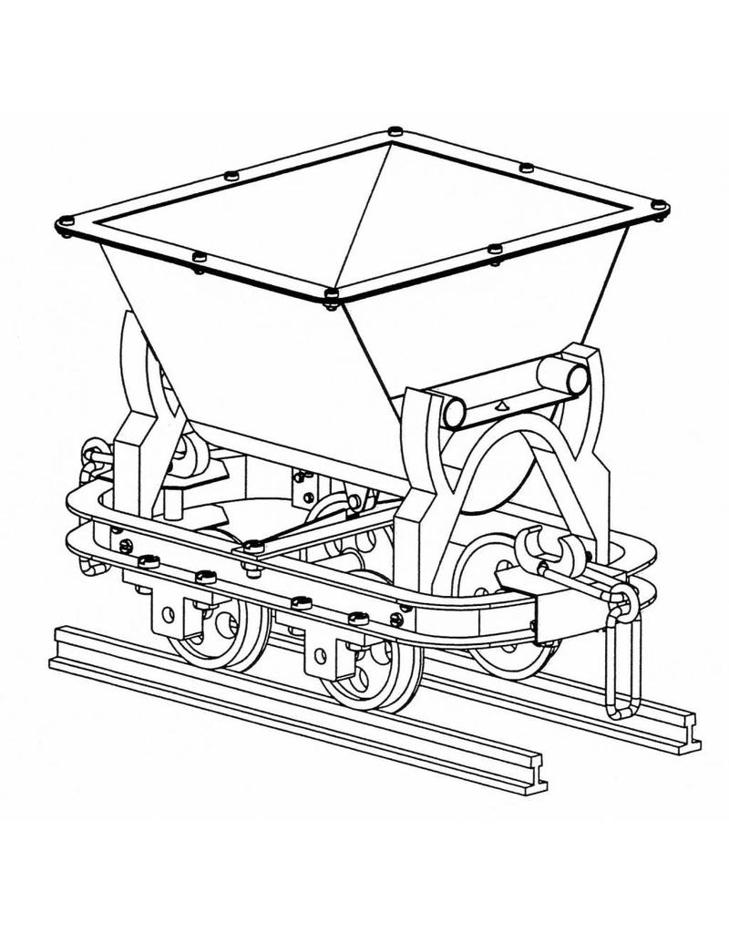 NVM 20.79.001/A Kipwagen voor zandtrein, voor Spoor 1