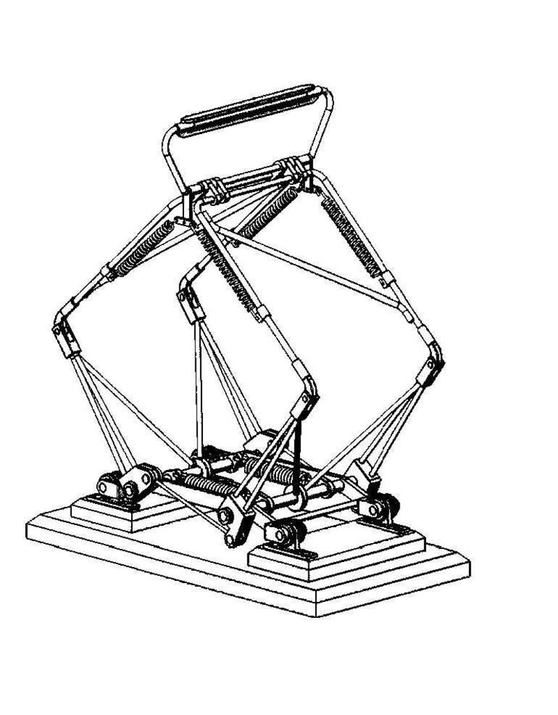 MBT 21.01.003 Pantograph for NZH tram motor carriage