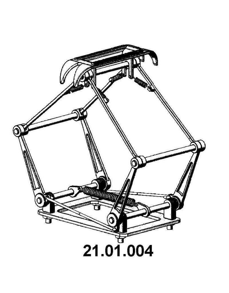NVM 21.01.004 Pantograaf voor Paris-Orleans-Midi e-loc