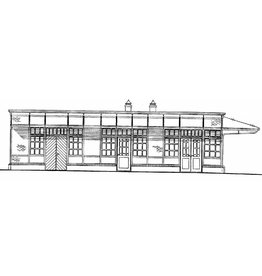 MBT 30.00.011 NZH Noordwijk aan Zee station and various shelters