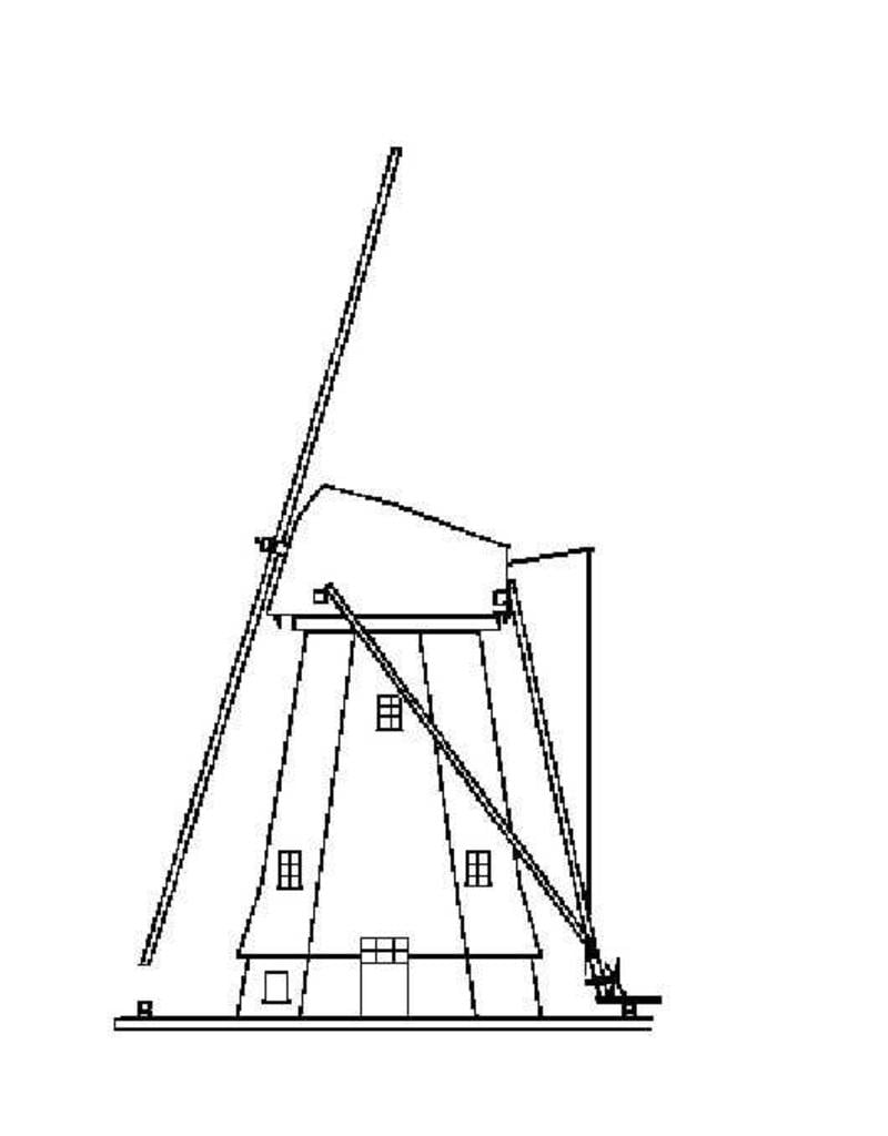 MBT 30.06.006 Poldermühlen-Gartenmodell