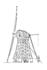 NVM 30.06.009 Zuid-Hollandse achtkant watermolen