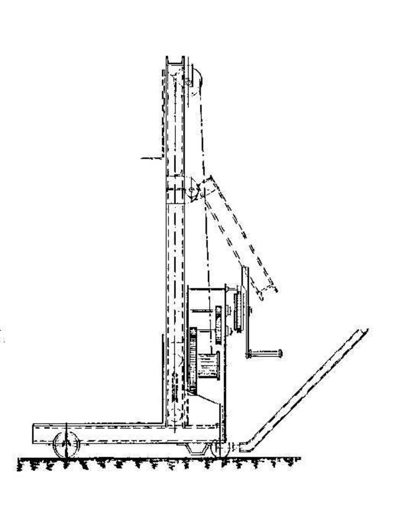 MBT 30.09.006 hand stacking winch