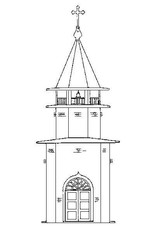 De Modelbouwer 30.10.001 klokketoren van Kizhi (Rusland)