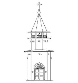 De Modelbouwer Bell Tower of Kizhi (Russia) - Construction Drawing Scale 1 : 90 (30.10.001)