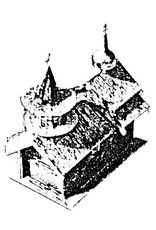 De Modelbouwer 30.10.002 Russian village church from Kizhi