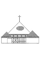 De Modelbouwer 30.10.004 Pyramidenkirche Bilthoven (1969)