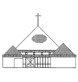 De Modelbouwer 30.10.004 piramidekerk Bilthoven (1969)