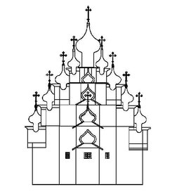 De Modelbouwer 30.10.006 Transfiguratiekerktoren Kizhi (1714)
