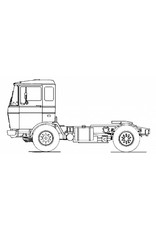 MBT DAF Zugmaschine FT 2600 dk(a)310 - Bauzeichnung Maßstab 1 : 25 (40.04.001)
