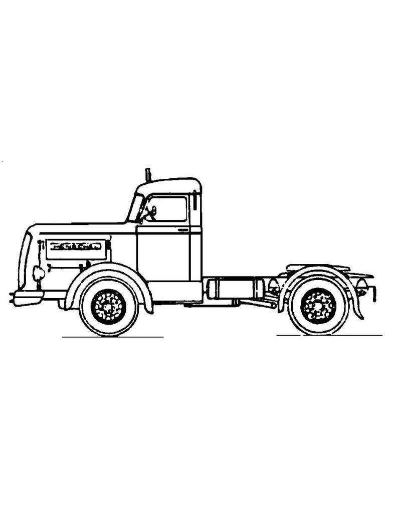 MBT 40.04.003 Henschel tractor HS 130 diesel