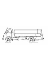 MBT DAF FA 1675 Tankwagen - Bauzeichnung Maßstab 1 : 40 (40.04.005)