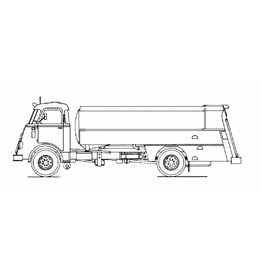 MBT DAF FA 1675 Tankwagen - Bauzeichnung Maßstab 1 : 40 (40.04.005)