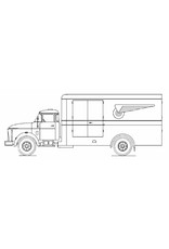 MBT DAF A16 dd - Bouwtekening Schaal 1 : 35 (40.04.007)