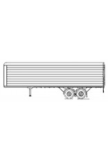MBT DAF eurotrailer - Bouwtekening Schaal 1 : 35 (40.04.009)
