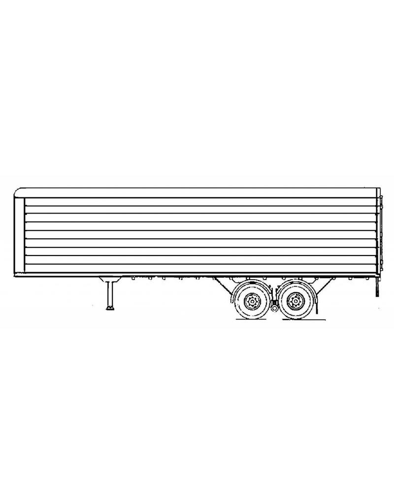 MBT DAF Eurotrailer - Bauzeichnung Maßstab 1 : 35 (40.04.009)