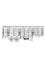 MBT Netam oplegger - Bouwtekening Schaal 1 : 40 (40.04.012)