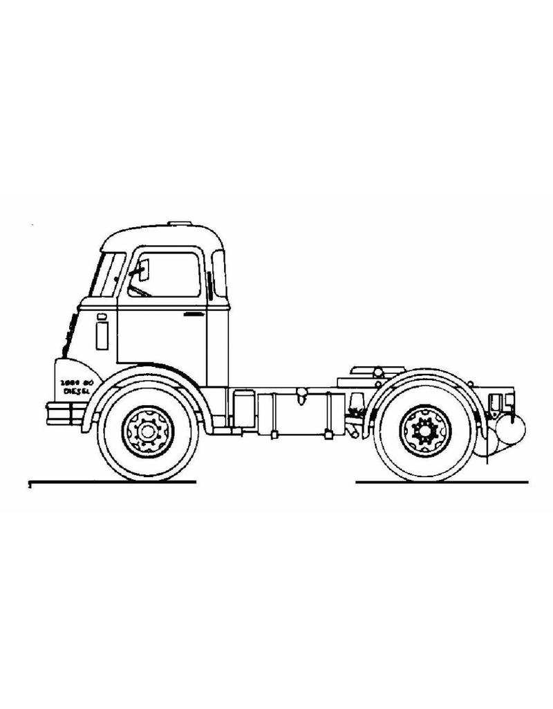 MBT DAF T 2000 DD 300 - Bauzeichnung Maßstab 1 : 40 (40.04.014)