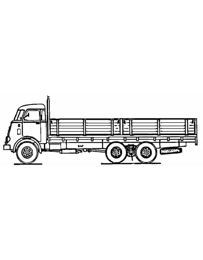 MBT DAF A 3000 - Bauzeichnung Maßstab 1 : 40 (40.04.017)