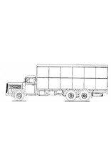 MBT Scania Vabis LS 677L - Bauzeichnung Maßstab 1 : 40 (40.04.018)