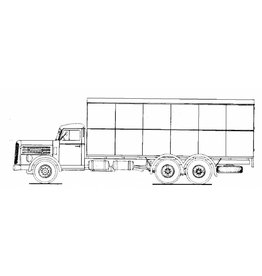 MBT Scania Vabis LS 677L - Bauzeichnung Maßstab 1 : 40 (40.04.018)