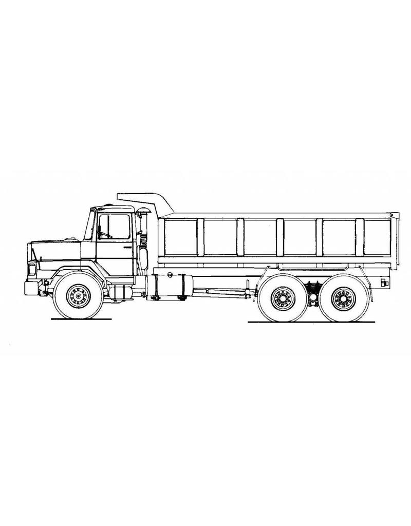 MBT DAF NAT 2817 - Bouwtekening Schaal 1 : 40 (40.04.023)
