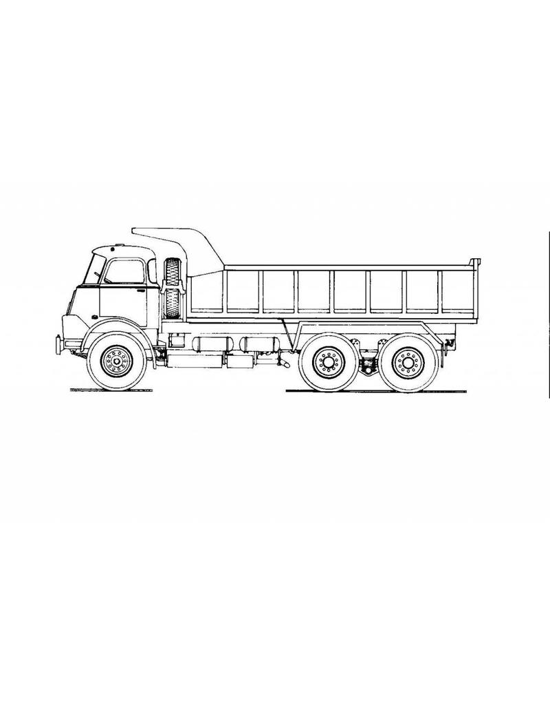 MBT DAF ATE 2400 - Bauzeichnung Maßstab 1 : 40 (40.04.024)