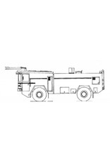 MBT Crashtender Kaelble-Kronenburg FL66 - Bauzeichnung Maßstab 1 : 50 (40.04.025)