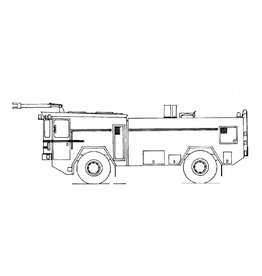 MBT Crashtender Kaelble-Kronenburg FL66 - Bauzeichnung Maßstab 1 : 50 (40.04.025)