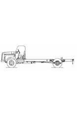 MBT Scania-Vabis l56 - Bouwtekening Schaal 1 : 32 (40.04.032)