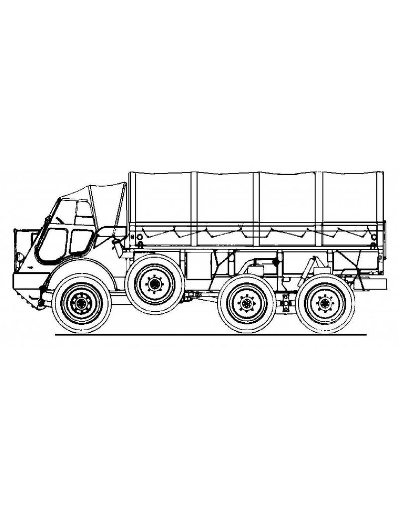MBT DAF-YA 328 - Bouwtekening Schaal 1 : 25 (40.22.002)