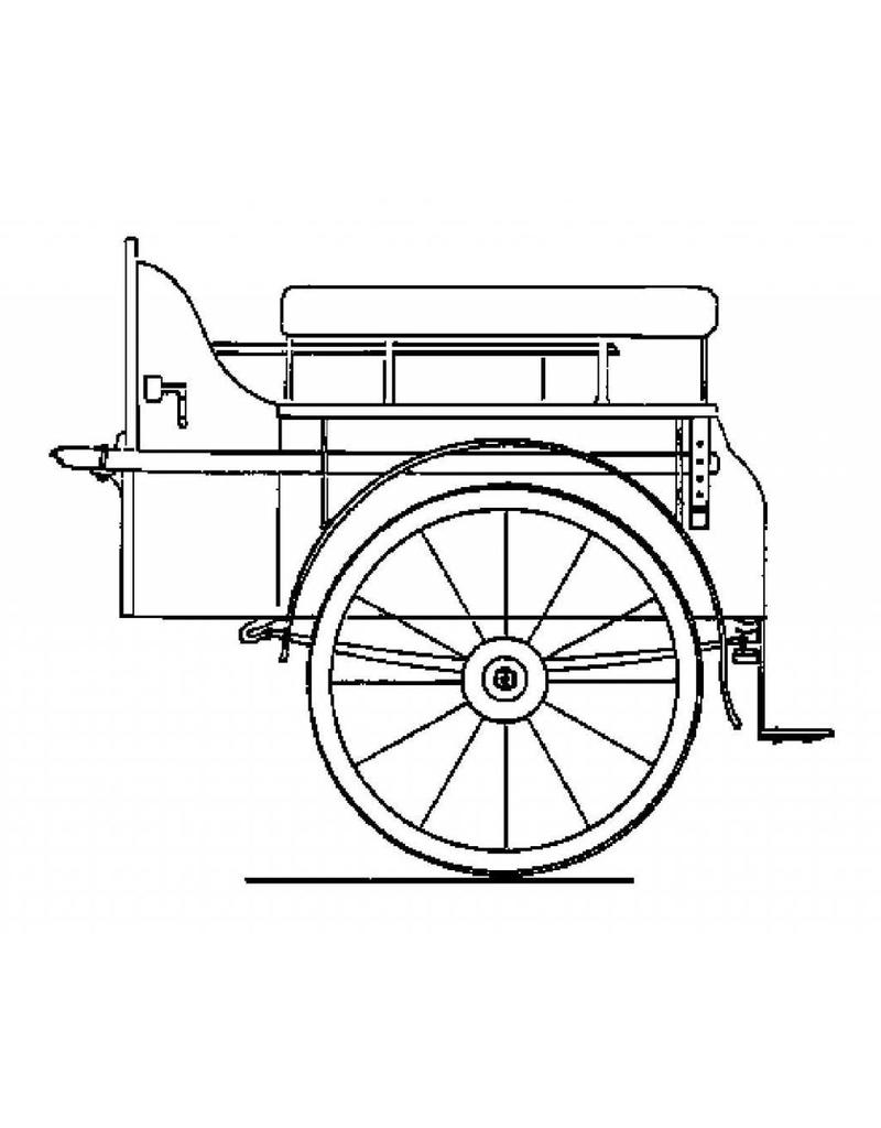 MBT Dresseerkar - Bouwtekening Schaal 1 : 8 (40.30.001)