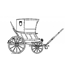 MBT Zierikzeese phaeton - Bouwtekening Schaal 1 : 8 (40.30.020)