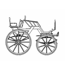 MBT Prins Albert phaeton - Bouwtekening Schaal 1 : 10 (40.30.043)