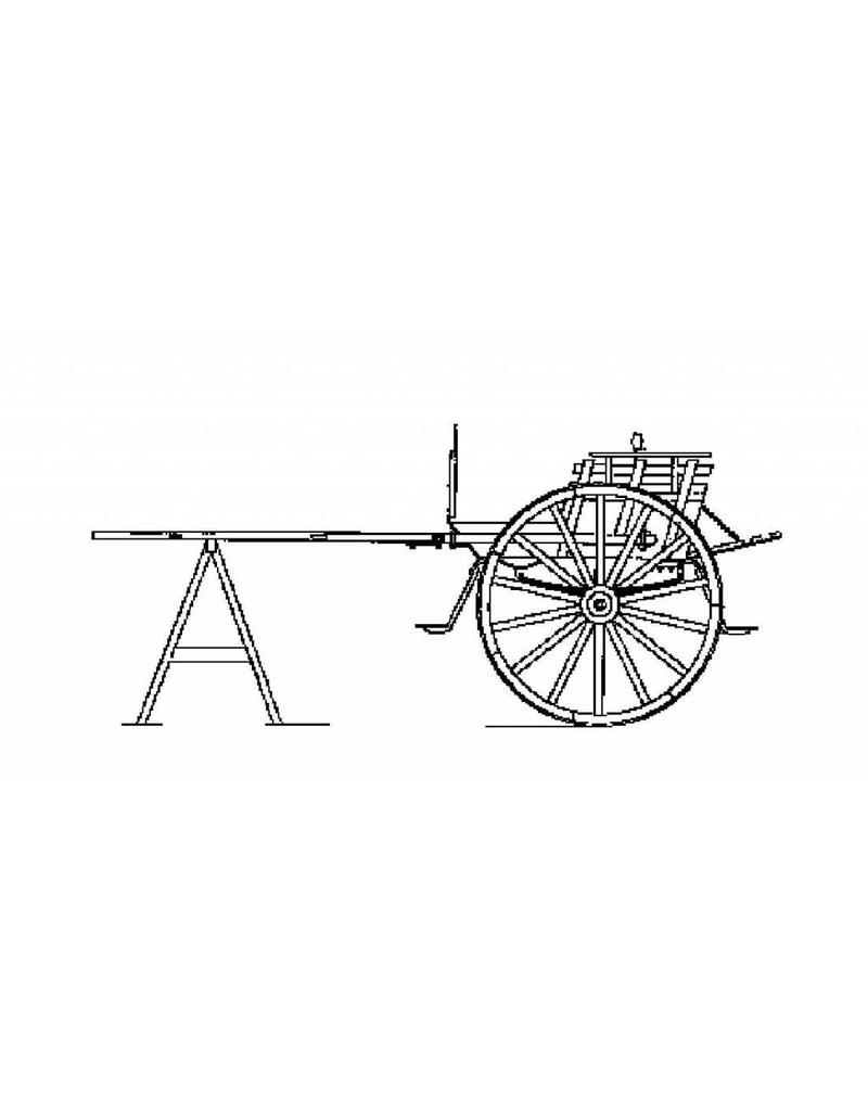 MBT Rustikaler Dogcart - Bauzeichnung Maßstab 1 : 8 (40.30.045)