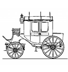 MBT Berline Zwitserse posterijen - Bouwtekening Schaal 1 : 8 (40.30.049)