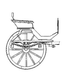 NVM 40.30.053 Groningse tilbury met veldspoor