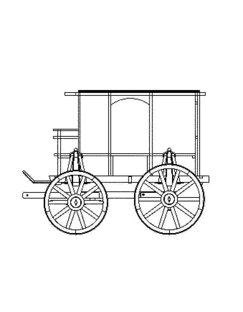NVM 40.30.059 Romeinse reiswagen