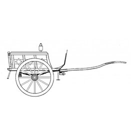 MBT Gefederter Dogcart - Bauzeichnung Maßstab 1 : 8 (40.30.062)