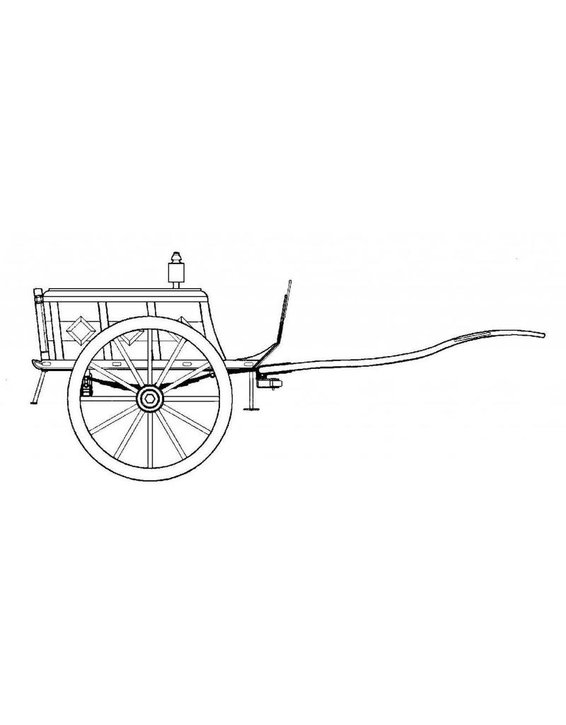 MBT Gefederter Dogcart - Bauzeichnung Maßstab 1 : 8 (40.30.062)