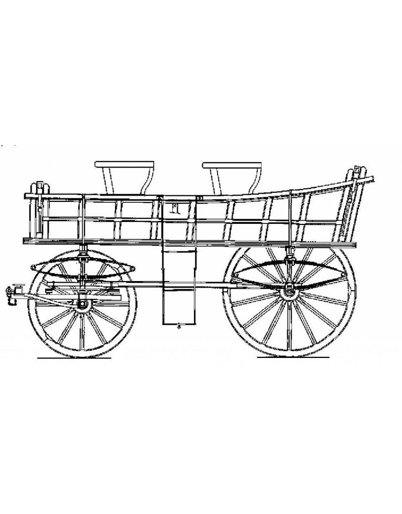 MBT Stuhlwagen - Bouwtekening Schaal 1 : 8 (40.30.064)