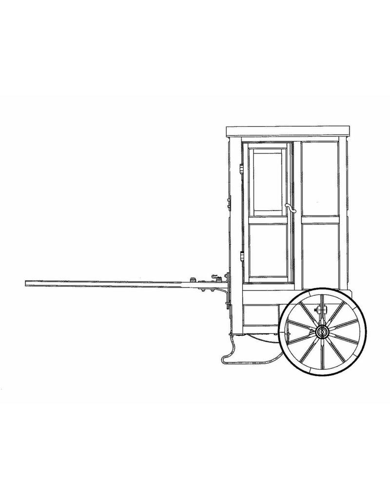 MBT Vinaigrette uit 1730 - Bouwtekening Schaal 1 : 8 (40.30.065)