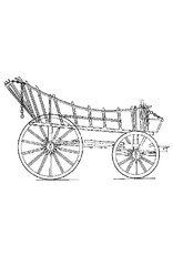 MBT Noord-Veluwse boerenwagen - Bouwtekening Schaal 1 : 10 (40.31.001)