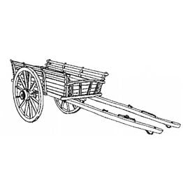 MBT Welsh long cart - Bauzeichnung Maßstab 1 : 8 (40.31.005)